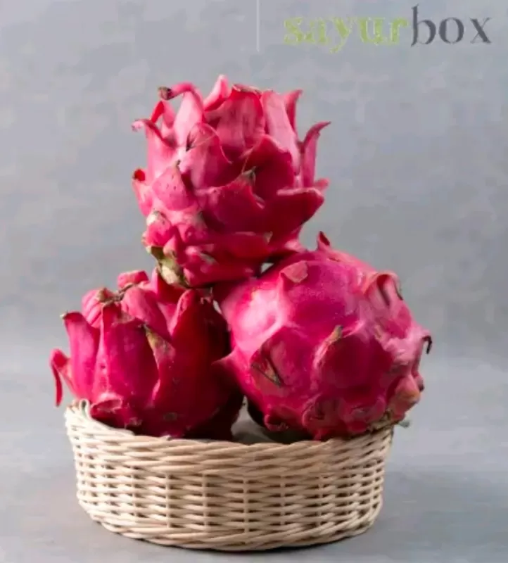Buah Naga Merah Konvensional 1kg sayur box